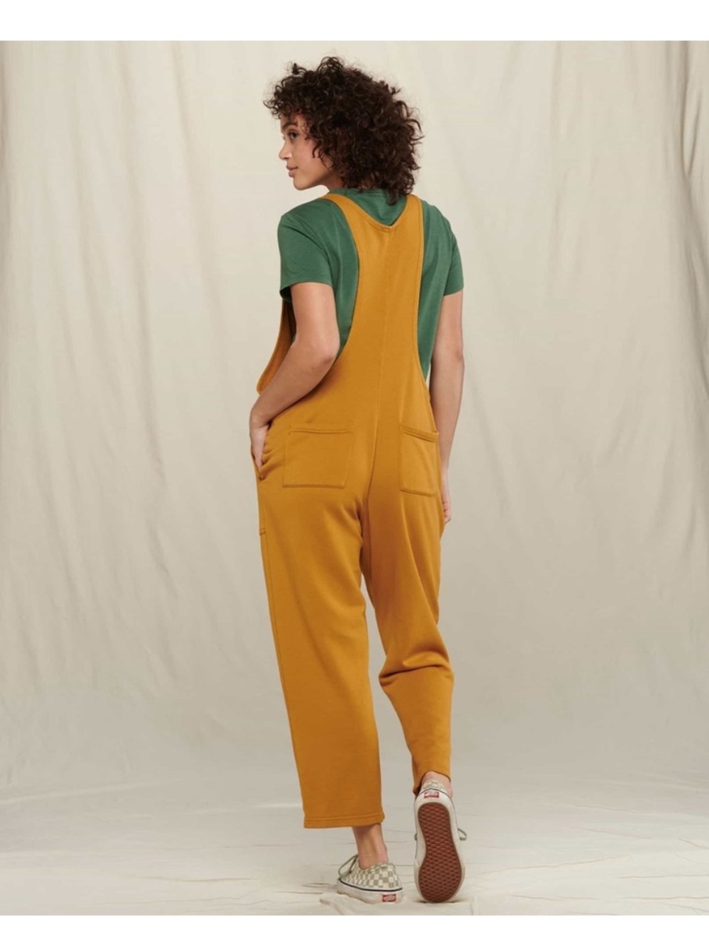 Toad&Co Women's WS DAYBREAKER HEMP JUMPSUIT- kelp - Picture 9 of 9